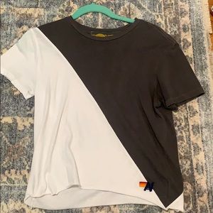 ribbed aviator nation top